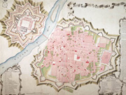 Alessandria e la sua cittadella in una stampa di fine '700